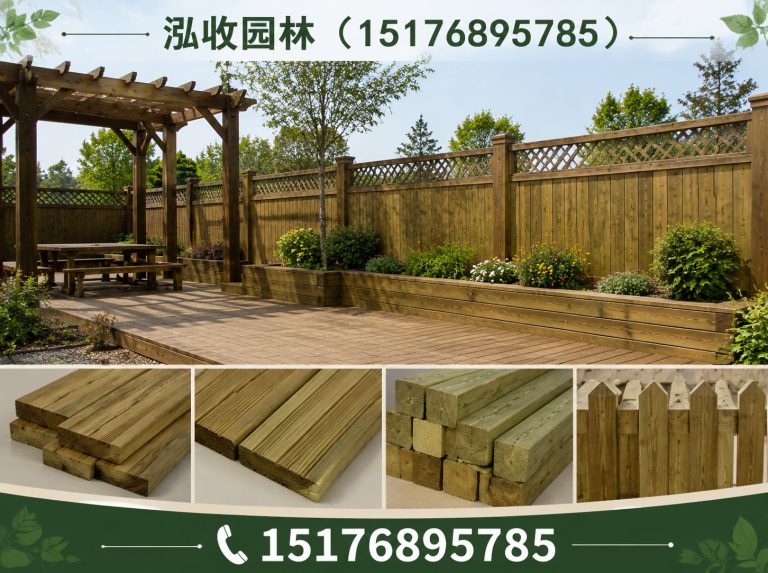 台州京津冀防腐木工程展示图