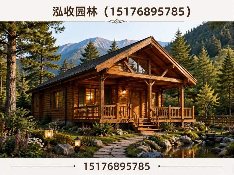 台州防腐木凉亭展示图